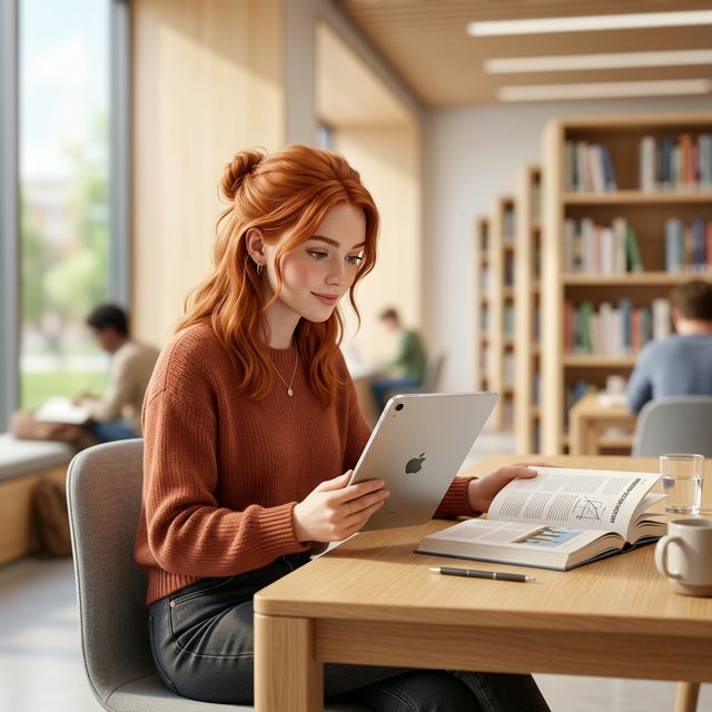 Student Studying